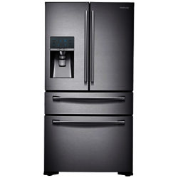 Samsung RF24FSEDBSR 4-Door Fridge Freezer, Stainless Steel